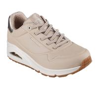 Skechers Baskets Femme Uno Shimmer Away Natural 38 EU