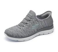 Skechers Baskets Summits Dazzling Haze, pour Femme, Gris Menthe, Pointure 38