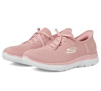 Skechers Femme Summits New Daily Slip-In ENTRAINEUSE, Rose Knit/Coral Trim, 42 EU