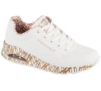 Baskets Skechers Uno - Loving Love Goldcrown pour Femme 35 Blanc