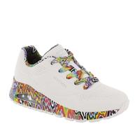 Baskets - SKECHERS - Talon Plat - Blanc - Synthétique - Homme