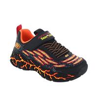 Skechers Baskets Thermo-quake pour garçon, noir/orange, 37 EU