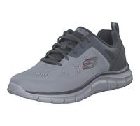 Skechers Baskets pour homme Track Broader Bordure grise, maille PU anthracite Taille 41 EU