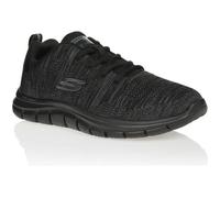 Skechers Homme Track Front Runner Racine Accueil Homme Baskets, Noir, 43 EU
