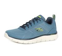 Skechers Baskets Track-leshur pour Homme, Bleu, 47.5 EU
