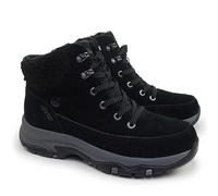 Skechers Baskets Trego Snow Breeze pour Femme, Noir, 42 EU