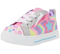 Skechers Baskets Twinkle Sparks Cosmic Burst pour Fille, Bordure synthétique, 9 UK Child