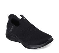 Skechers Baskets Ultra Flex 3.0 Cozy Streak pour Femme, Bordure en Tricot Noir, 8 UK Wide