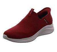 Skechers Baskets Ultra Flex 3.0 Smooth Step pour Homme, Bordure en Tricot Bordeaux, 40 EU