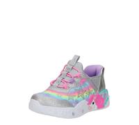 SKECHERS Baskets 'UNICORN CHARMER-LIL STARLITE' jaune / lavande / rose / argent, Taille 22