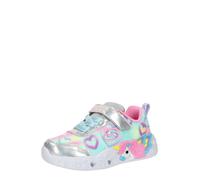 SKECHERS Baskets 'UNICORN CHARMER' turquoise / violet / rose / argent, Taille 22