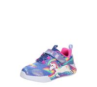 SKECHERS Baskets 'UNICORN CHASER' bleu / turquoise / rose / blanc, Taille 22