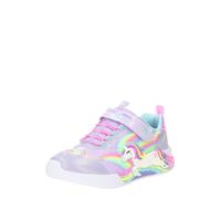SKECHERS Baskets 'Unicorn Chaser' turquoise / jaune / lavande / rose clair, Taille 29