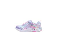 SKECHERS Baskets 'UNICORN DREAMS' bleu clair / jaune clair / lavande / rose, Taille 35
