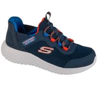 Skechers Bounder-Tech Ultravoid Baskets, Chaussures de Sport, Bleu, 32 EU
