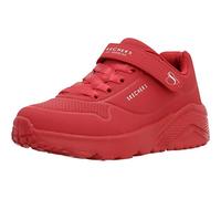 Skechers Baskets Unisexes pour Enfant, Rouge, 33 EU