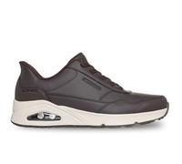 Skechers Baskets Uno Banksia Luxe pour homme, marron, 43 EU