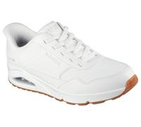 Skechers Baskets Uno Banksia - Maille en Cuir Dura Blanc - Homme 41 EU