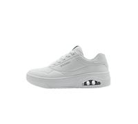 Skechers Homme Uno Court Basket, Blanc, 45 EU