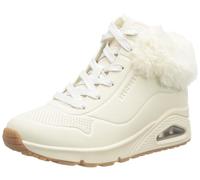 Skechers Baskets Uno Fall Air pour Fille, Bordure synthétique Naturelle, 1.5 UK Child
