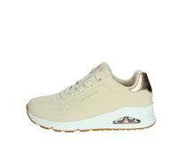 Skechers Baskets UNO-Golden Air pour Femme, Beige, 39 EU