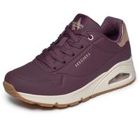 Skechers Baskets Uno Golden Air pour Femme, Bordeaux, 40 EU