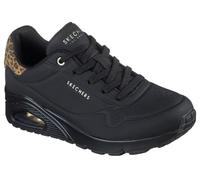 SKECHERS Baskets basses 'UNO' noisette / noir, Taille 39