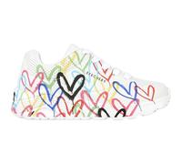 Skechers Baskets basses enfant filles UNO LITE GOLDCROWN SPREAD THE LOVE Blanc 30