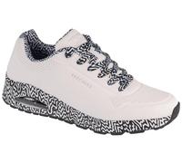 Skechers Baskets UNO pour Homme - Suited on Air, Blanc., 42 EU