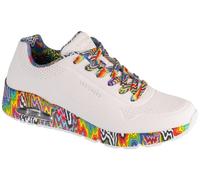 Skechers Baskets UNO pour Homme - Suited on Air, Blanc., 42 EU