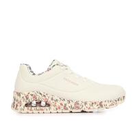 Skechers Baskets UNO Safari Time pour Femme, Blanc, 42 EU