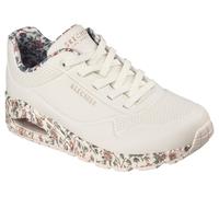 Skechers Baskets UNO Safari Time pour Femme, Blanc, Pointure 39