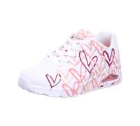Skechers Baskets Uno Spread The Love pour Femme, Blanc Wcrl, 40.5 EU