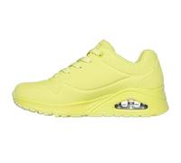 Skechers Baskets Uno Stacre pour Homme, Vert Citron, 39 EU