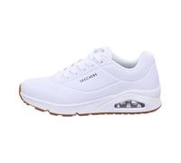 Skechers Uno Stand On Air Baskets Homme, Blanc White Durabuck Trim Wht, 47.5 EU
