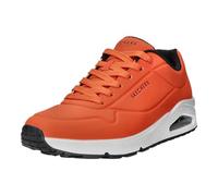 Skechers Baskets Uno Stand on Air pour garçon, Orange/blanc, 43 EU