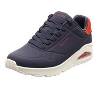 Skechers Baskets UNO-Suited on Air pour Homme, Bleu Nvrd, 43 EU