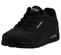 Skechers Baskets Uno-Suited on Air pour homme, noir, 43 EU