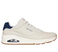 Skechers Baskets Uno Tailored Air pour Homme, Duraleather/Daim Bleu, Pointure 44
