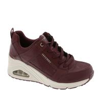 Skechers Baskets Uno Wedge-Everything Nice pour Femme, Bordeaux, 39.5 EU