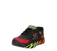 SKECHERS Baskets vert clair / orange / rouge feu / noir, Taille 31