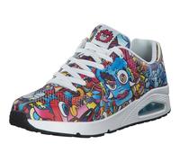 Skechers Baskets Vexx : Uno-Color Doodle pour homme, Multicolore, 40 EU
