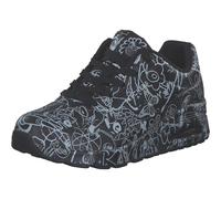 Skechers Baskets Vexx: Uno-Process Sketch pour femme, noir/blanc, 36 EU