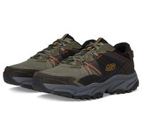Skechers Baskets Vigor at Durango pour Homme, Olive Multi, 42 EU