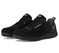 Skechers Baskets Virtue-Dryspell pour Femme, Noir/Gris Anthracite = BKCC, 38.5 EU