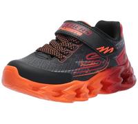 Skechers Baskets Vortex 2.0 pour garçon, Noir/Rouge, 32 EU