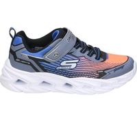 Skechers S-Lights: Vortex 3.0 Chaussures Moyen Width en Noir/Bleu/Orange, Pointure 32