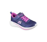 Skechers Wave 92 Shoes Moyen Width en Bleu Marine, Pointure 31, Lavable en machine