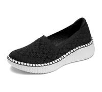 Skechers Baskets Wilshire-BLVD Femme Noir 36 EU