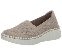 Skechers Baskets Wilshire-BLVD pour Femme, Taupe, 38.5 EU